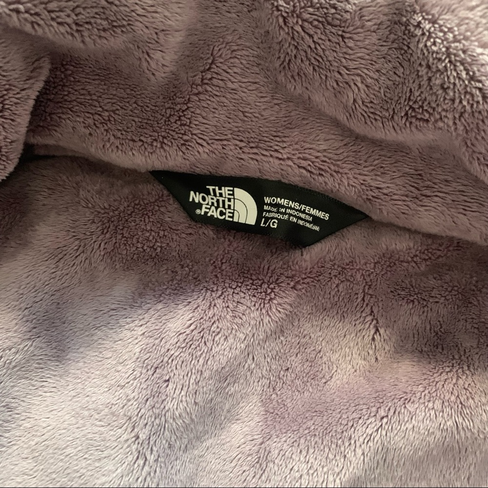 The North Face Women's Gray Hooded Jacket with Light Pink Lining - Picture 5 of 12